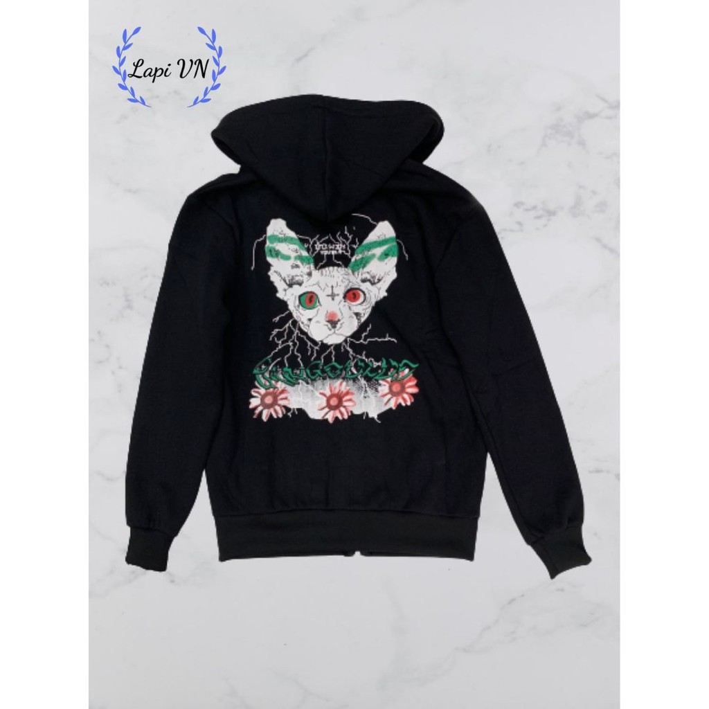 [KÈM VIDEO, ẢNH THẬT] Áo Hoddie Nỉ Ngoại Unisex Đầu Mèo Cực Chất- Lapi VN- Chất Liệu Nỉ Dày Dặn, Áo Khoác Nam Nữ Đẹp | BigBuy360 - bigbuy360.vn