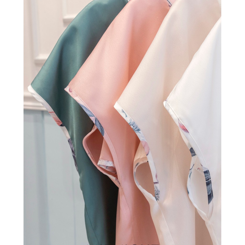 Đồ ngủ mặc nhà Set ngắn viền hoa - Midnight Sleepwear | BigBuy360 - bigbuy360.vn