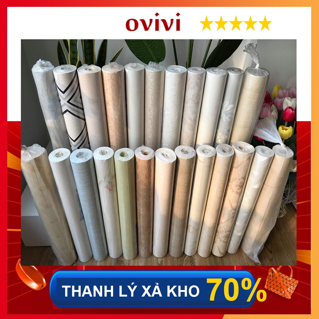 Giấy dán tường phòng ngủ 3d và trơn một màu đẹp giá rẻ không sẵn keo