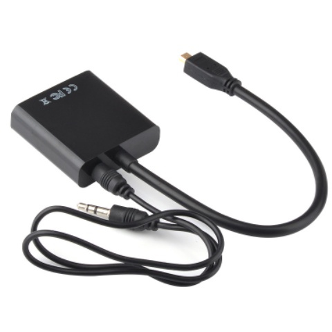 Dây Cáp Chuyển Đổi 1080p micro hdmi Sang vga Cho raspberry pi