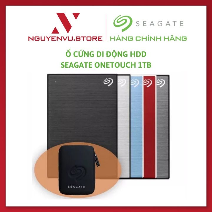 Ổ cứng di động HDD Seagate One Touch 1TB 2.5&quot; USB 3.0 - Hàng chính hãng