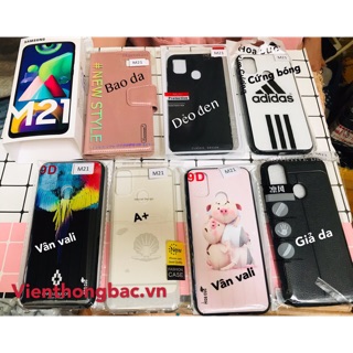 [Phụ kiện Samsung M21/ M30S] Bao da chính hãng Hanman