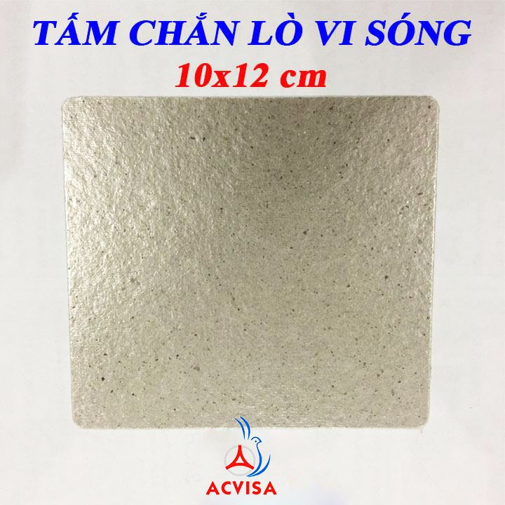 Tấm chắn lò vi sóng Kích thước 10x12cm các hãng - Bạc chắn sóng Lvs