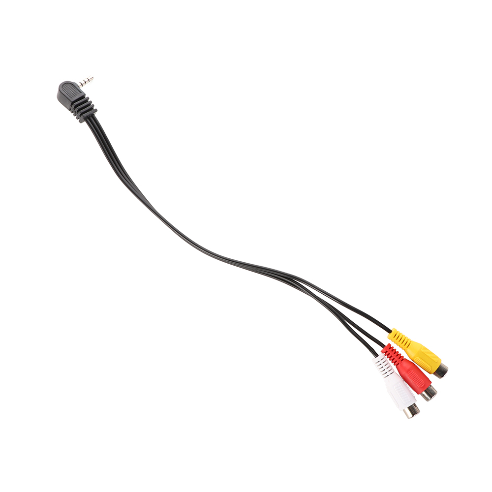 Dây Cáp Chuyển Đổi Tốc Độ Cao 3.5 mm Av 90 Độgree 3.5 mm Sang Rca 3 Rca