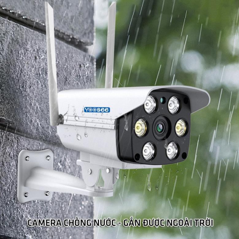 [TRỢ GIÁ] Camera Giám Sát Ngoài Trời Yoosee - 6 Led Full HD (2.0Mpx) - Hồng Ngoại Quay Đêm | BigBuy360 - bigbuy360.vn