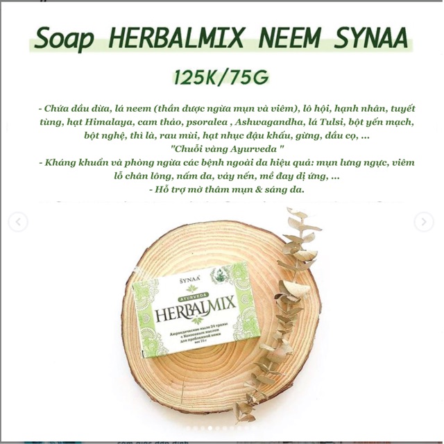 Xà phòng thảo mộc giảm mụn lưng, viêm lỗ chân lông, làm sáng da | BigBuy360 - bigbuy360.vn