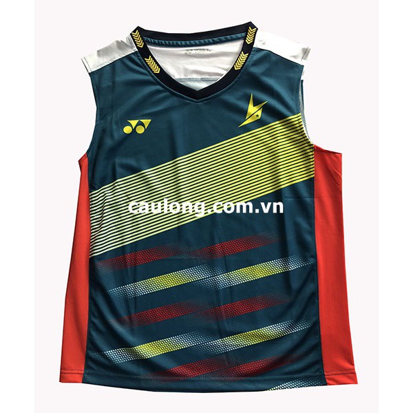 Áo Cầu Lông Nam Sát Nách Yonex 6067A Màu Xanh