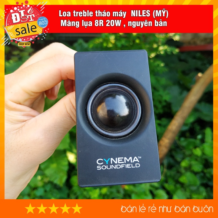 Loa treble, loa treble rời tháo máy NILES (MỸ) Màng lụa 8R 20W, nguyên bản