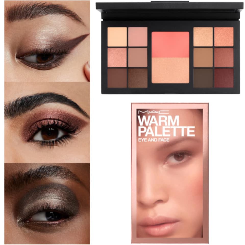 MAC - Bảng phấn mắt MAC WARM PALETTE EYE AND FACE
