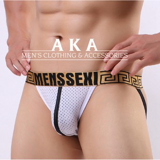 [CHE TÊN ĐƠN HÀNG + HÀNG Y HÌNH] Quần lót nam MENSSEXI JOCKSTRAP nâng mông lưng bóng [SIÊU HOT]