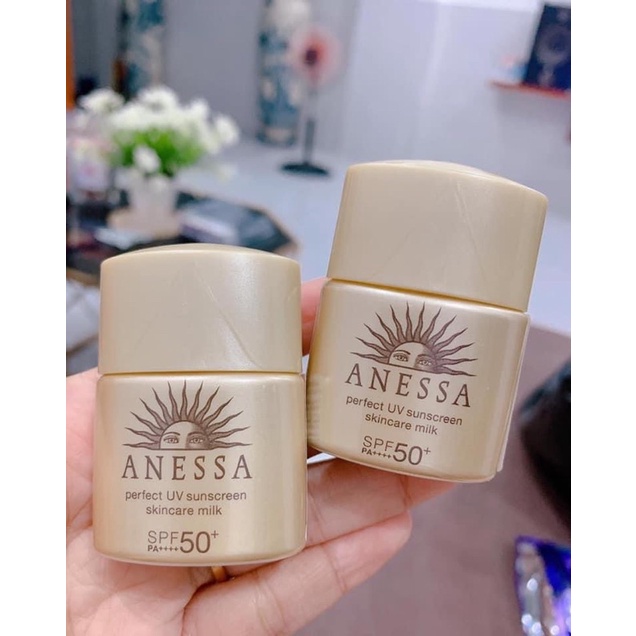 Kem Chống Nắng Anessa Perfect UV Mini 12ml spf50+++ Nhật Bản