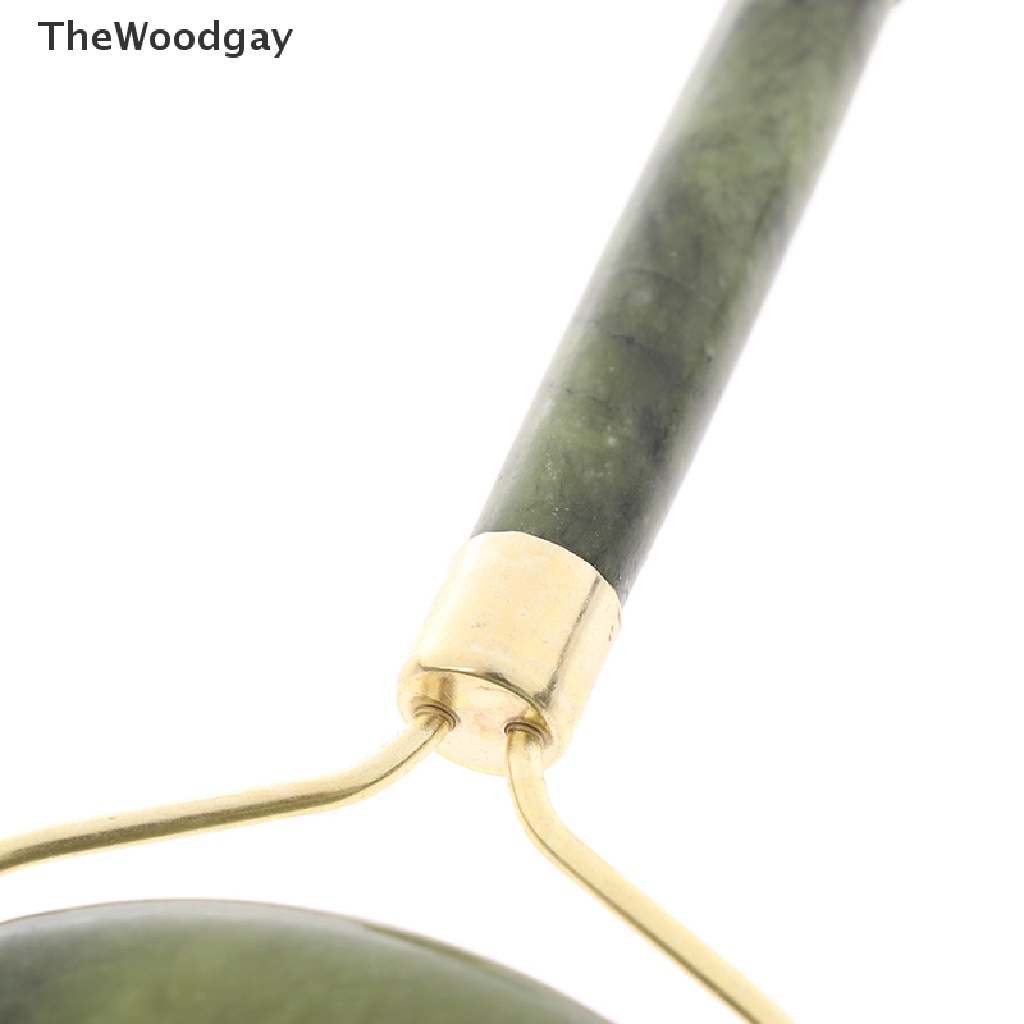 Set tấm cạo và cây lăn mát xa guasha đá nhân tạo dành cho da mặt