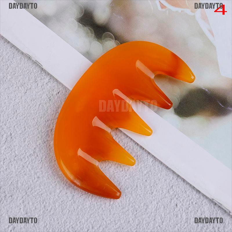 Daydayto Tấm Cạo Massage Cổ Mặt Bằng Nhựa Resin Chống cellulite Thư Giãn