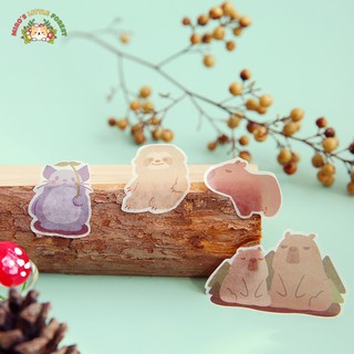 STICKER GIẤY WASHI ALPACA | MST364