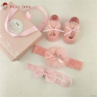 Set băng đô và nơ đeo đầu dễ thương cho bé