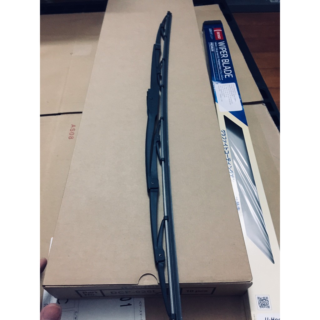 Gạt mưa DENSO cứng, xương sắt Wiper Blade Premium Graphite Coating dùng cho ô tô
