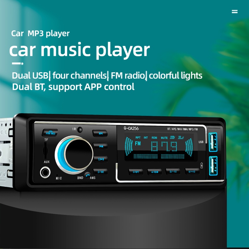 Bộ Sạc Xe Hơi Không Dây Bluetooth Tích Hợp Đài FM Rảnh Tay