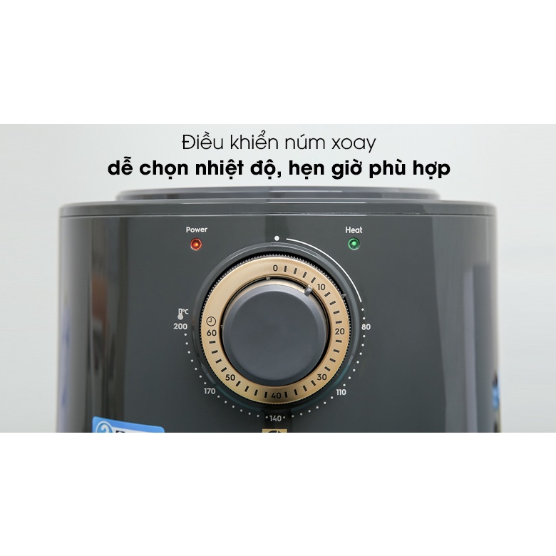 Nồi chiên không dầu Electrolux E6AF1-220K 3 lít - Smart House