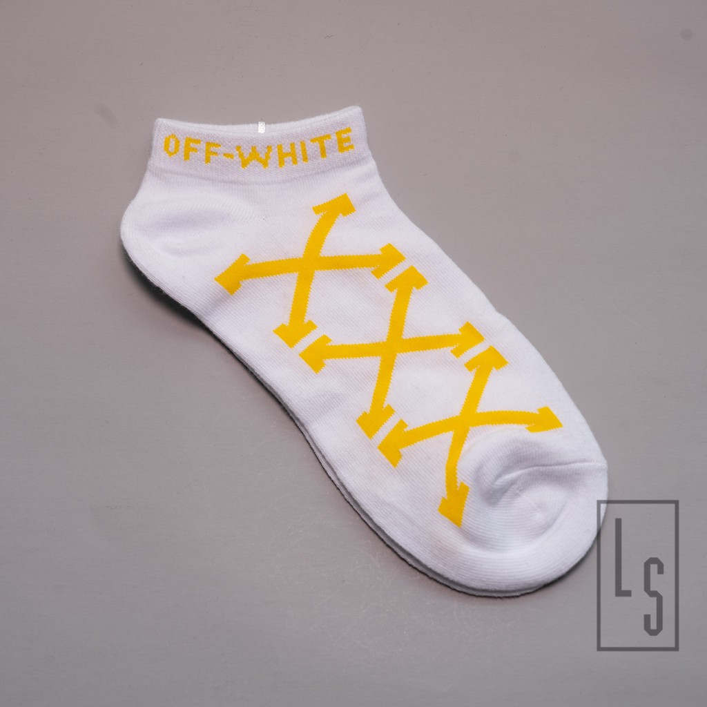 Tất vớ off white chữ thập 2020 - Sẵn hàng