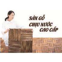 Vỉ gỗ ngoài trời 30x30cm