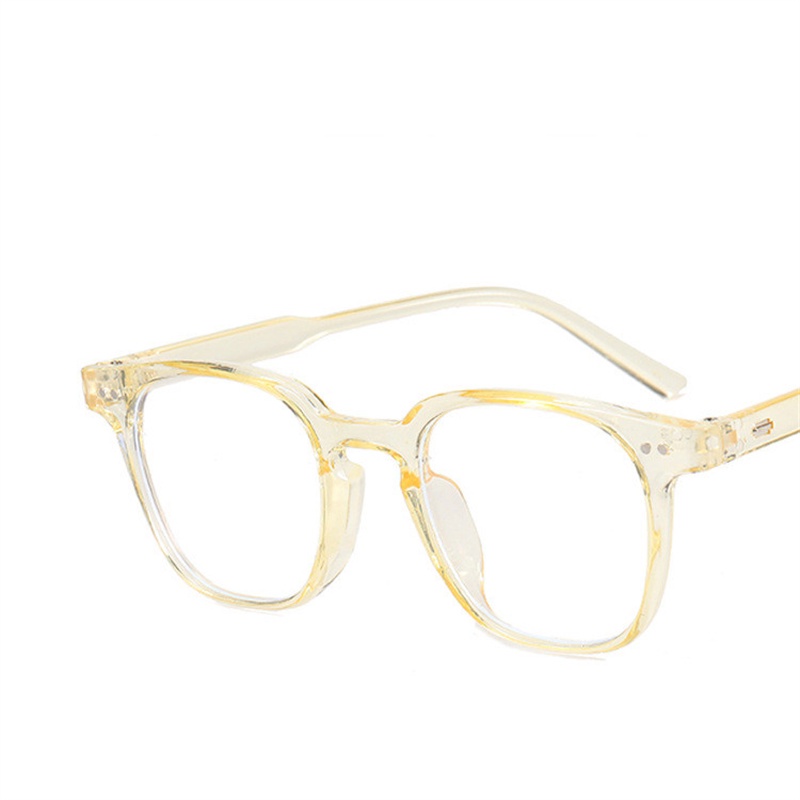 Mắt Kính Gọng Vuông Chống Tia Sáng Xanh Thời Trang Cho Nữ