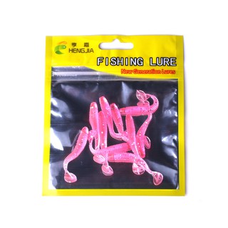 Bộ 10 Mồi Câu Cá silicone 50mm / 0.5g