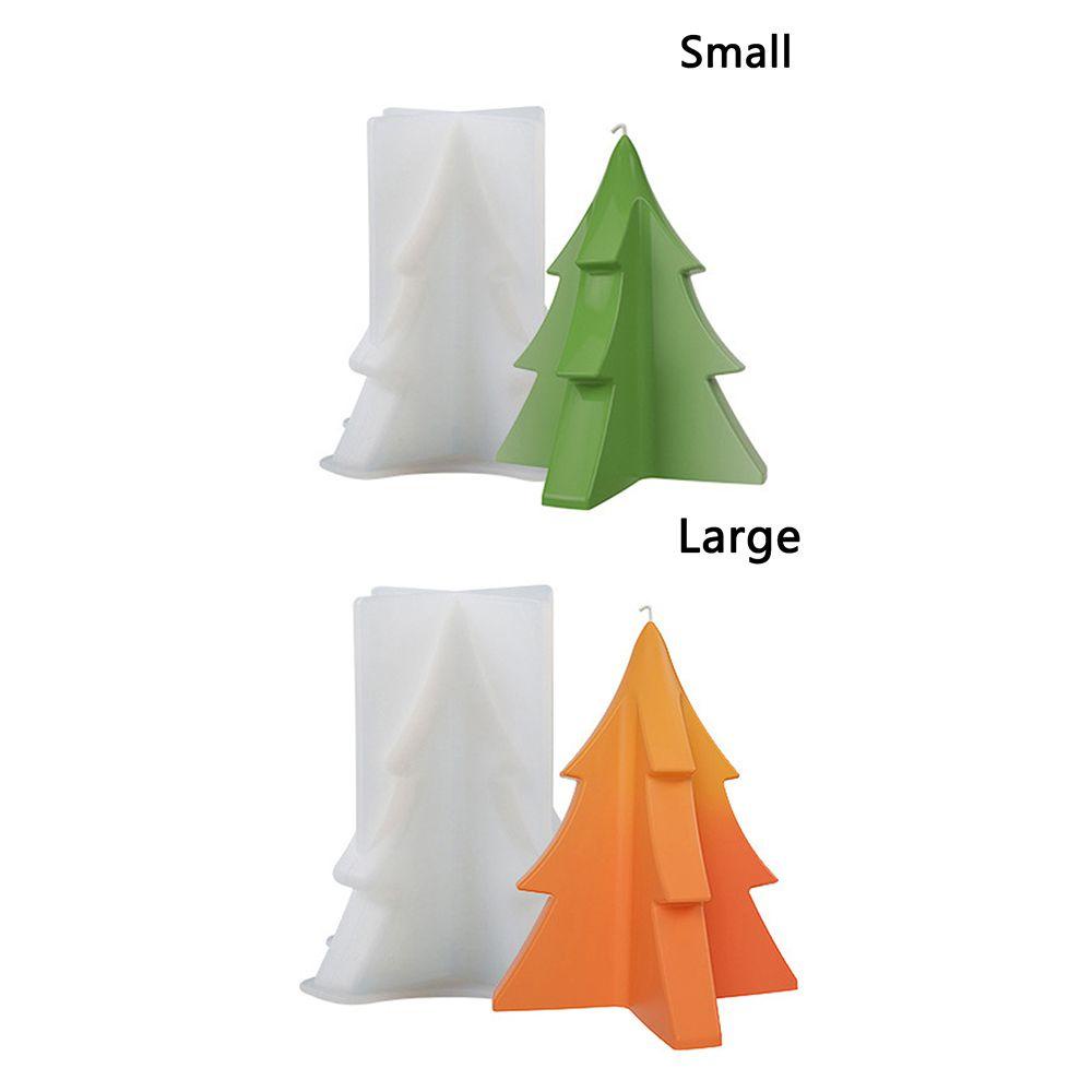 CONOPERY Khuôn Làm Cây Thông Giáng Sinh 3D Trong Suốt Bằng Nhựa Resin