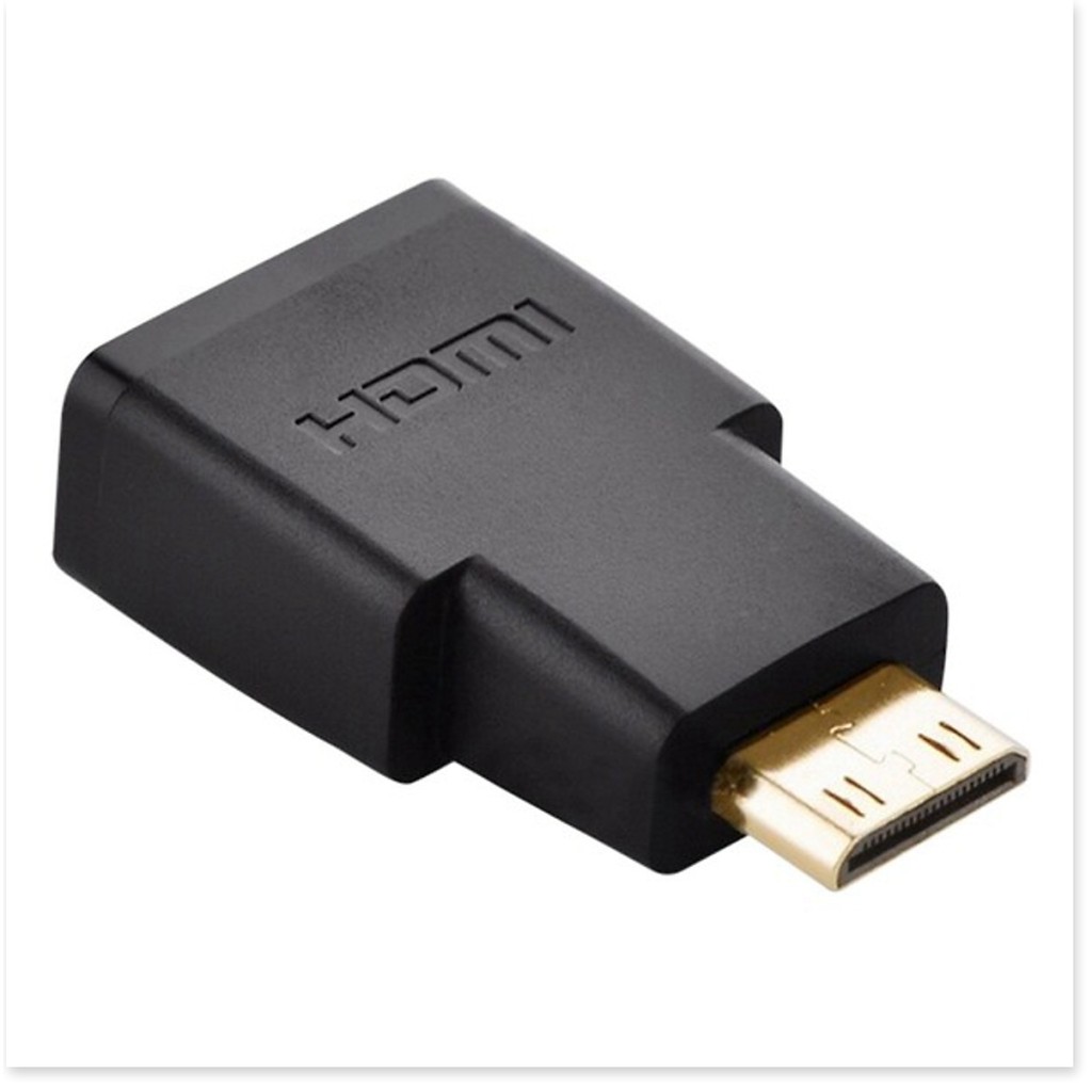 Đầu chuyển MINI HDMI  to HDMI  adapter Ugreen 20101 - Hàng Chính Hãng