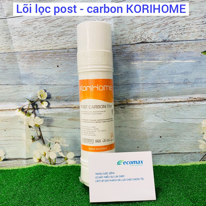 Lõi lọc nước post carbon korihome , lõi lọc nước số 4 korihome , lõi lọc nước korihome