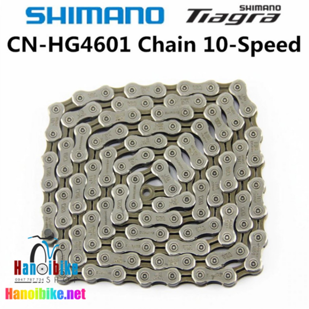 Xích xe đạp 10 tầng líp shimano HG 4601 Tiagra