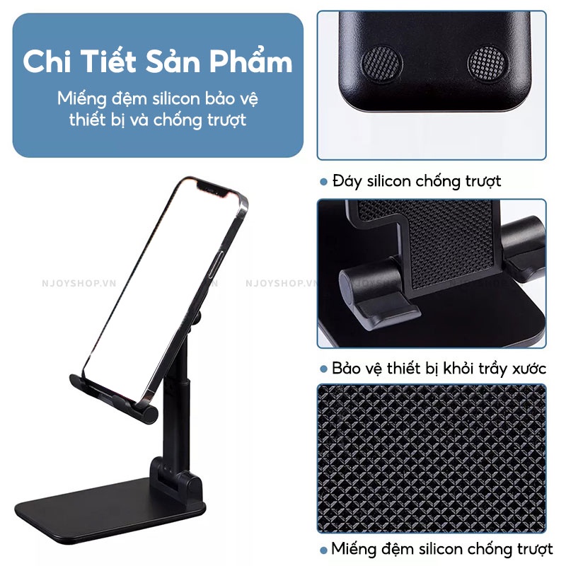 Giá Đỡ Điện Thoại Gập Gọn Holdup Chống Trượt Chịu Lực Tốt Dùng Được Với Máy Tính Bảng