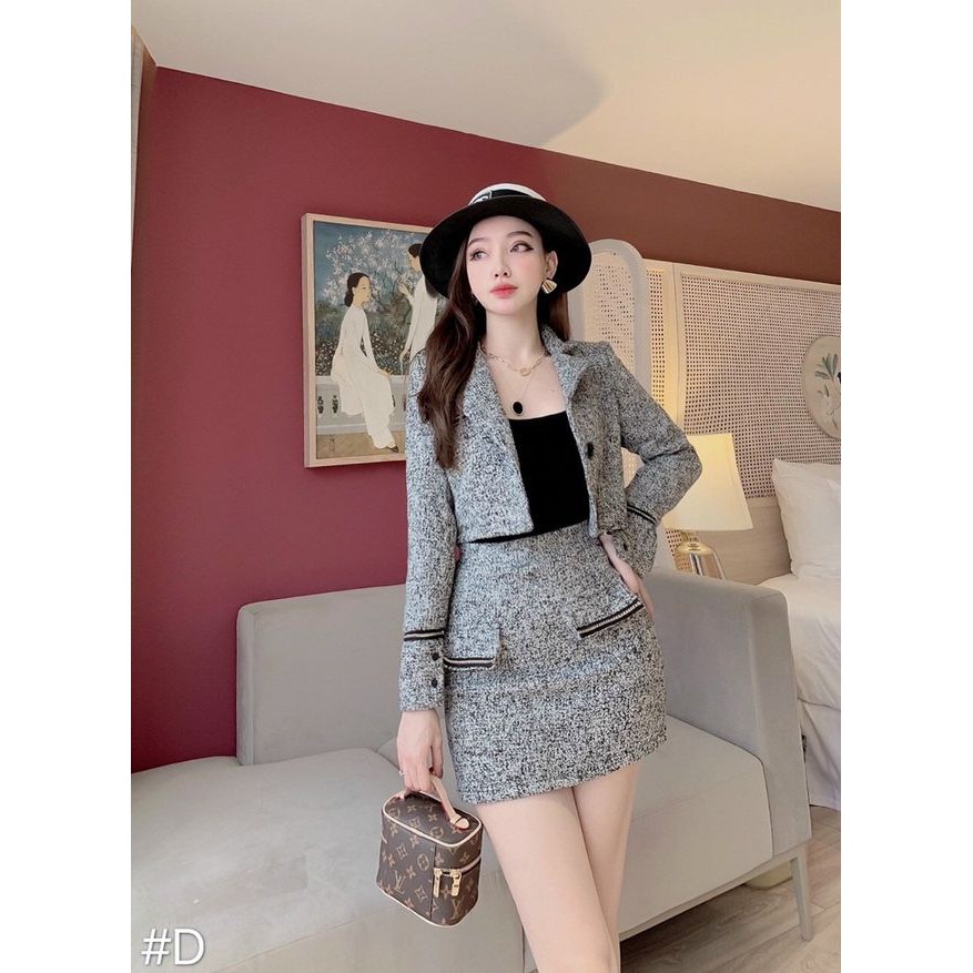 Set dạ đính ngọc