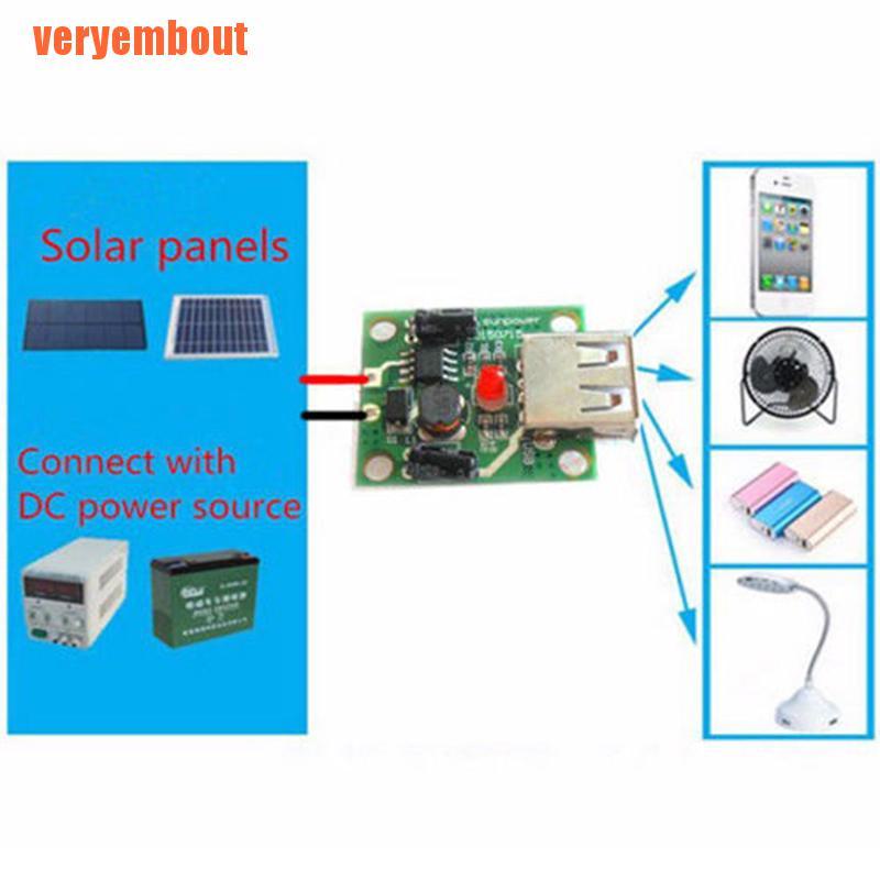 Tấm Sạc Năng Lượng Mặt Trời Gấp Được DC 6V-20V 18V Sang 5V 2A USB