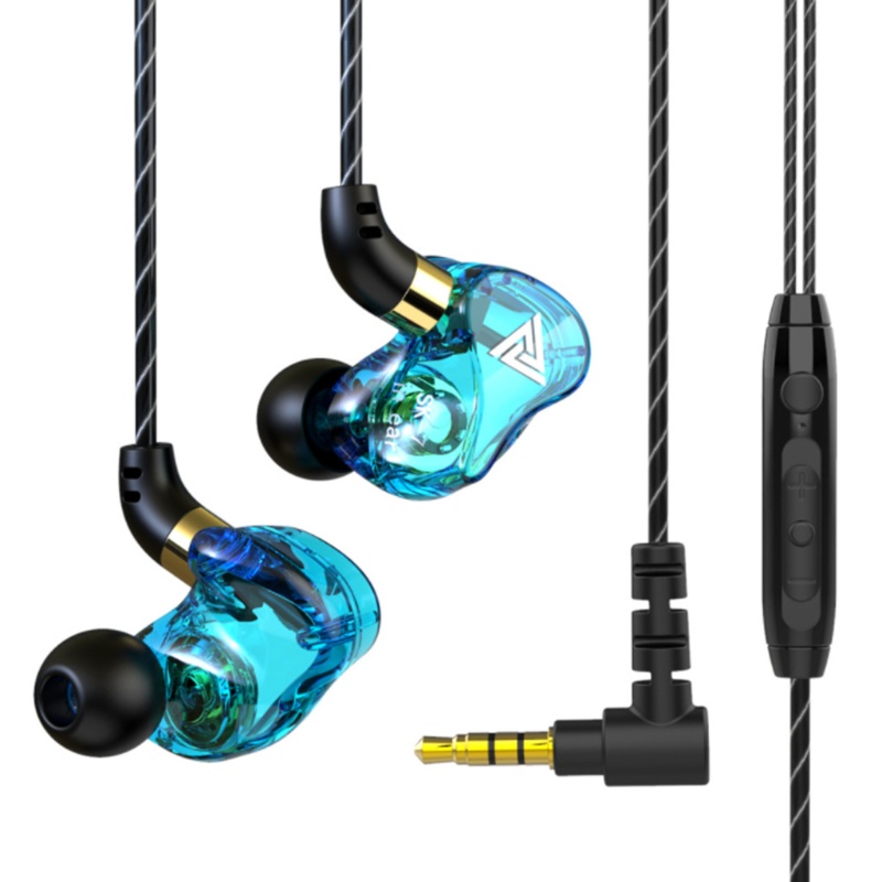 Tai Nghe Nhét Tai HIFI Có Micro 1 2m Âm Thanh Siêu Trầm Thiết Kế Thể Thao Chất Lượng Cao