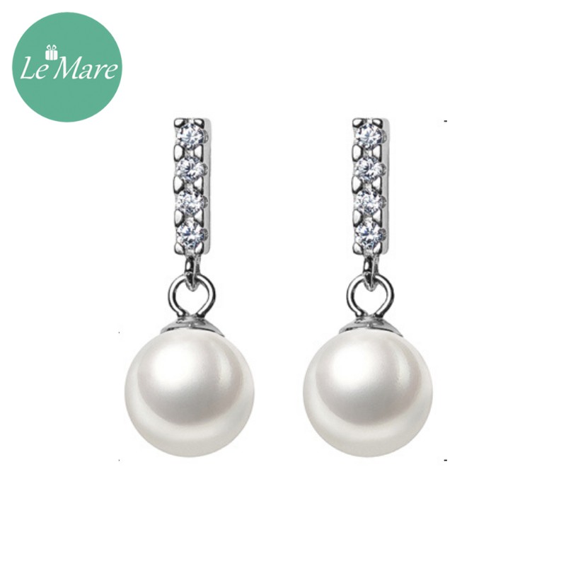 [Mã WAFAM22 hoàn 15% tối đa 50k xu đơn 150k] Khuyên tai bạc thời trang Little Pearl Le'mare Jewelry E0142-1