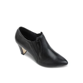 Giày boot da cổ thấp pha thun Senta Boot338