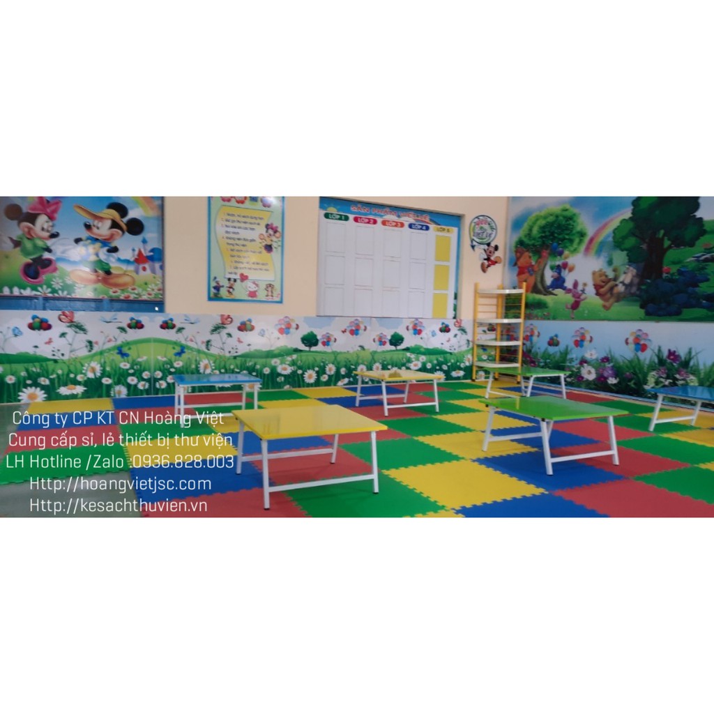Kệ Góc Dùng Để trang trí trong góc lớp,góc thư viện.Kệ được làm bằng thép,sơn tĩnh điện có độ bền rất cao.