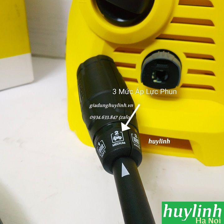 Máy phun xịt rửa xe Karcher K2 Full Control Car - Tặng chai dung dịch 1 lít - Made in Đức