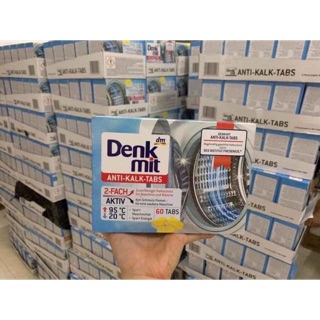 Viên tẩy lồng giặt đức - denkmit - hộp 60 v