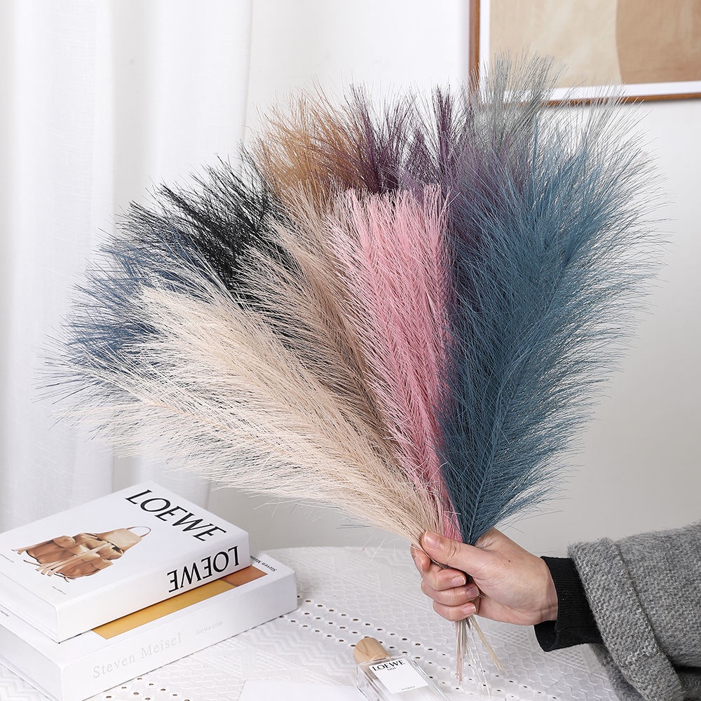 Ins wind Bãi Cỏ Sậy Nhân Tạo Bằng Lông Chồn Nhân Tạo Trang Trí Nội Thất Phòng Khách / Nội Thất / Làm Cảnh Chụp Ảnh