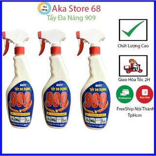 Chai xịt tẩy rửa đa năng 909 - tẩy rửa đa năng - tẩy 909 - xịt rửa - đa năng - tẩy tolet - tẩy bồn cầu 600ml+850ml