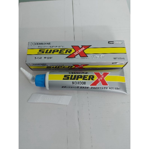 Keo Cemedine Super X 8008 135ML màu trong suốt