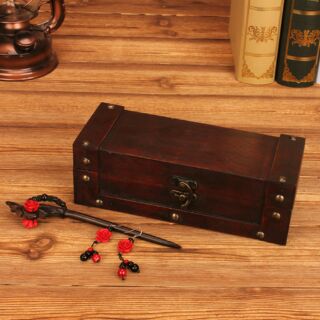 Hộp gỗ dài 21.6*8.6*7*3