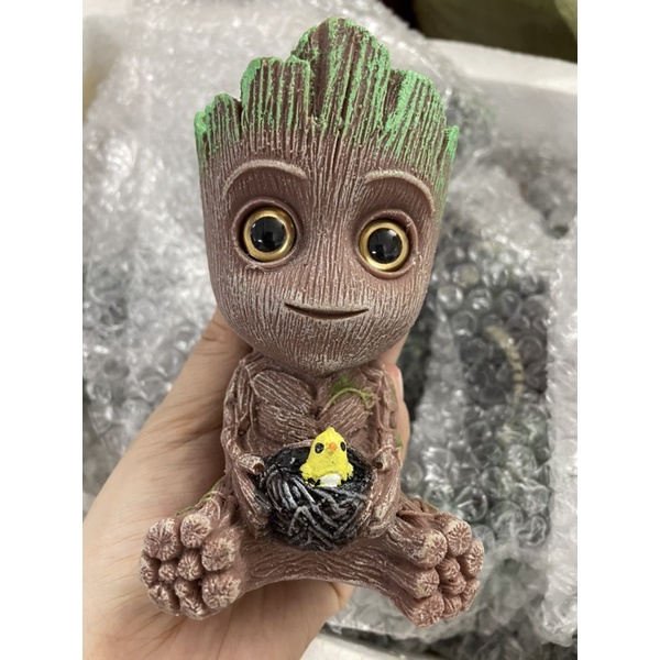 Tượng Groot trang trí bể cá