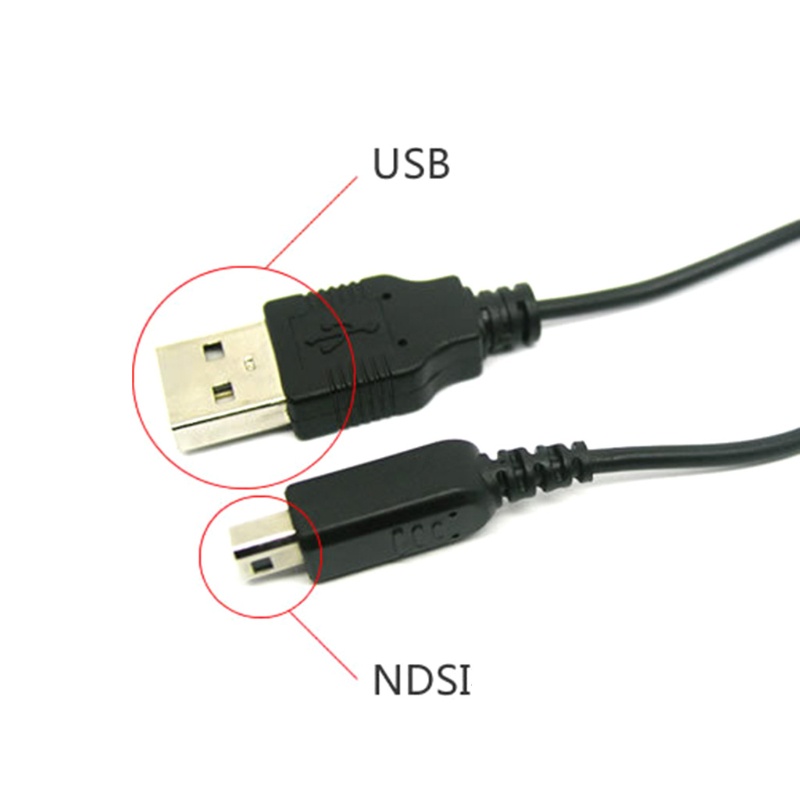 Dây cáp sạc đồng bộ dữ liệu USB tốc độ cao 1.2m/3.93ft NDSI-LL NDSi NDS-3DS 3DSXL