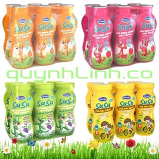 Lốc 6 chai sữa chua uống Susu 80ml