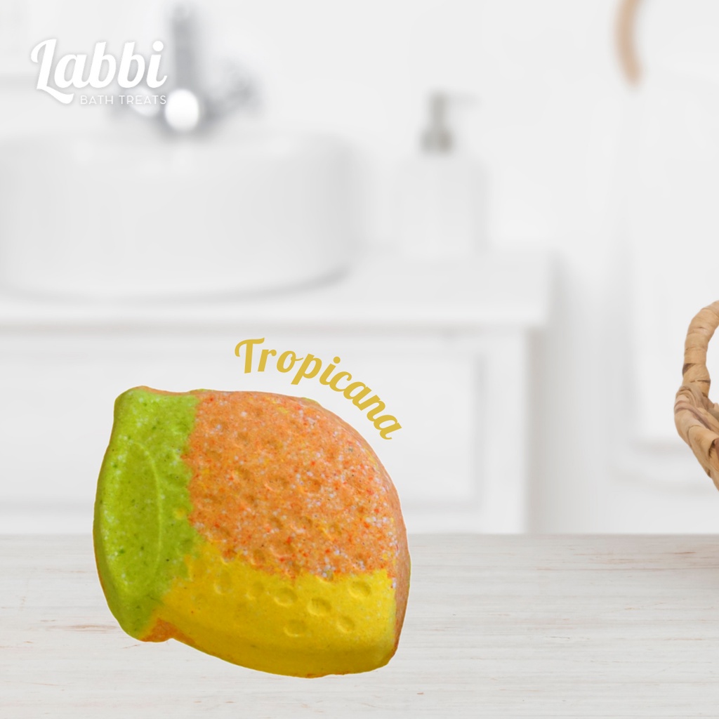 TROPICANA [Labbi] Bath bomb / Viên sủi bồn tắm / Bom tắm