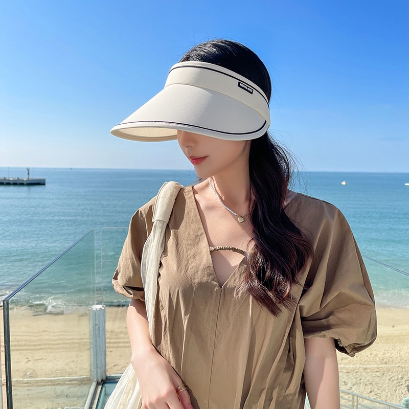 Mũ Lưỡi Trai Hở Chóp Chống Nắng Vành Rộng Chống Tia UV Có Thể Điều Chỉnh Thời Trang Mùa Hè 2022 HSU Cho Nam Và Nữ