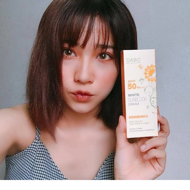 Kem Chống Nắng DABO WHITE SUNBLOCK CREAM SPF50