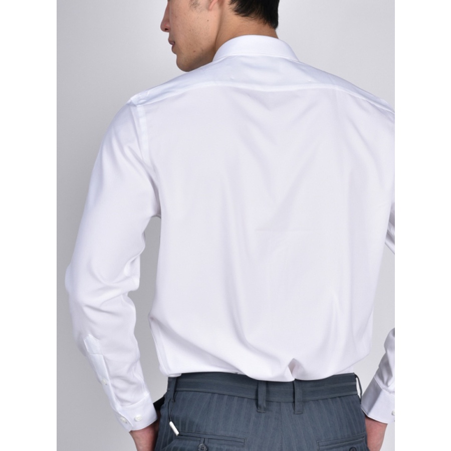 Áo sơ mi dài tay nam Owen Nano Regular Fit màu Trắng - AR90780D2